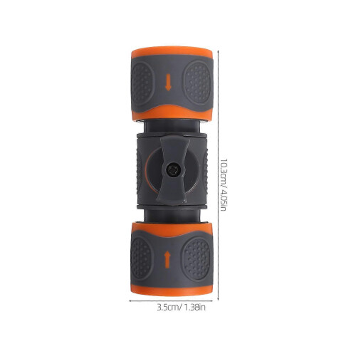 Water Hose Connector ABS Fitting Adapter for Washing Machine Car Wash 2Pcs 1