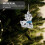 Silver Christmas Deer Hanging Decorations for Christmas Tree 4Pcs Set 5