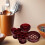 Creative Donut Makers Plastic Bread Molds for Kitchen Use 4Pcs Orange 5