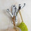 Stainless steel wall-mounted clothes rack with 3 folding arms,z 3
