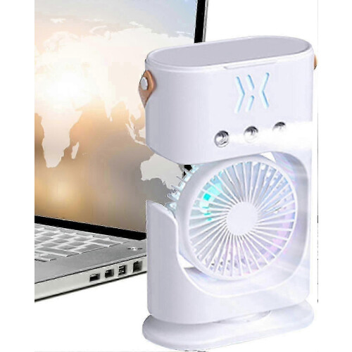 Portable Misting Fan | Rechargeable Misting Fan | Adjustable Misting Fan,z 2