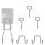 Punch-Free Silver Clothes Hooks Wall Mount Hanging Hooks 6Pcs Set 1