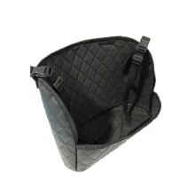 Car Storage Net Installs Between Front Seats Holding Phones, Tablets, Wallets Daily Essentials Black