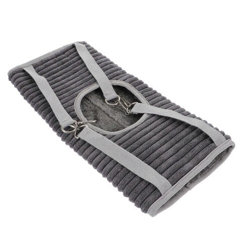 Small Pet Tunnel Plaything Hanging Hammock Warm Plush Bed for Ferret 2