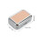 Orange Portable Ashtray with Windproof Lid Metal Rectangular Box for Home 2