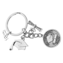 Graduation Keychain Graduate Sign Pendant with 1 Piece for Decoration