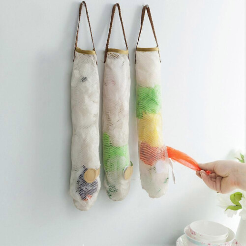 Fruit Storage Bag Hanging Mesh Bag for Storage Use 3Pcs Reusable Pouch 2