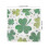 Serviettes de table jetables en papier à motif trèfle pour la Saint-Patrick (20 pièces) 2