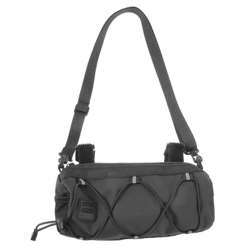 Bike Bag Handlebar Storage Case for Storage Large Capacity Black Nylon 2