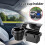 Car Window Rack Sturdy Load-Bearing Structure Spacious Interior Phones, Cups, Daily Essentials Black 3