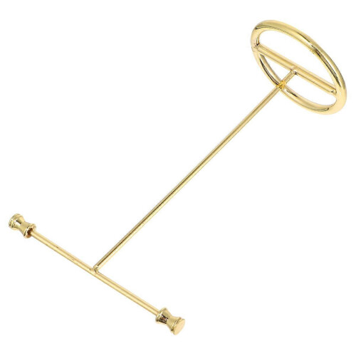 Présentoir à bijoux doré pour boucles d'oreilles, 1 pièce, en fer. 1