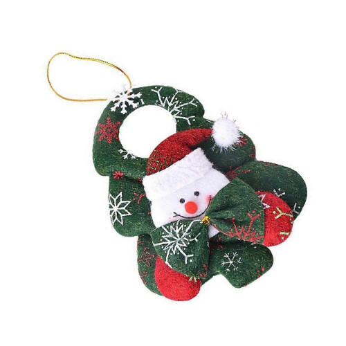 Christmas Tree Decoration Handmade Snowman Pendant Ornament for 1