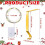 8 Set Stocking Holder Mantle String Fairy Lights Battery No Slip Hanger Hooks LED String Lights Chri 2