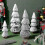 Holiday Decor Miniature Christmas Trees Tabletop Christmas Tree for Decor 4Pcs 4