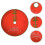Christmas Tree Skirt Red Floor Mat for 2Pcs Christmas Tree Decoration 5
