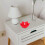 LED Electronic Lotus Candle Lamp Flameless Lighting Use 2Pcs Red 3