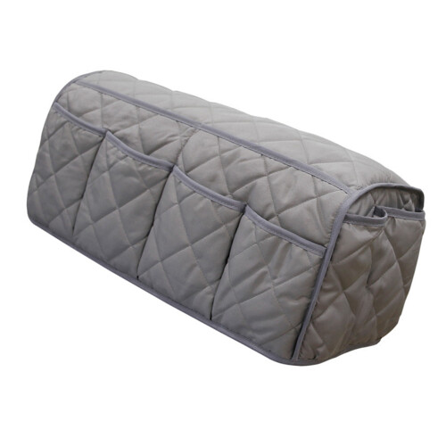 Aufbewahrung Organizer Sofa Armlehne Grau Tasche 2