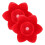 LED Electronic Lotus Candle Lamp Flameless Lighting Use 2Pcs Red 4