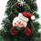 Christmas Tree Decoration Handmade Snowman Pendant Ornament for 4