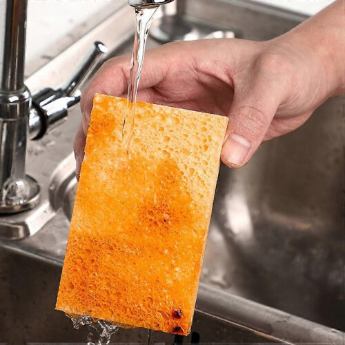 Dishwashing Sponge Practical Sponge Scrubber for Home Use 6Pcs 1