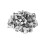 50PCS Metal Light Gutter Lights Hanging Clips Lighting Light Clips Xmas Light Gutter Hangers Silver 2