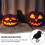 Black Halloween Crow Prop Simulation Crow Ornaments for Decor 4Pcs 3