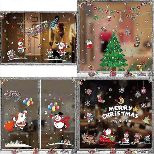 Christmas Window Decals for DIY Seasonal Home Decor 1