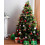 Christmas baubles collection 42 pieces red white decorations 4