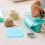 Papper Quilling Board Quilling Stick Board Quilling Tool Quilling Grid Board Husking Board med Stift Blå 9