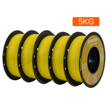 KINGROON Filament PLA 5kg Jaune, 1.75mm pour Imprimante 3D