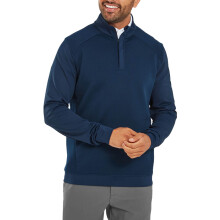 (XXL, Navy) FootJoy Mens 2026 ThermoSeries Ottoman Moisture Wicking Midlayer Sweater