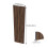 Living And Home MDF Wall Panels with PVC Veneer & PET Backing 5