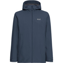 (L, Midnight Sky) Jack Wolfskin Womens Moonrise 3 in 1 Jacket