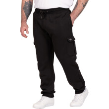 (3XL, Black) D555 Mens Dexter Big & Tall Joggers