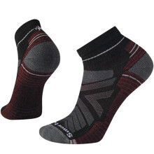 (XL, Charcoal) Smartwool Mens Hike Light Cushion Walking Ankle Socks