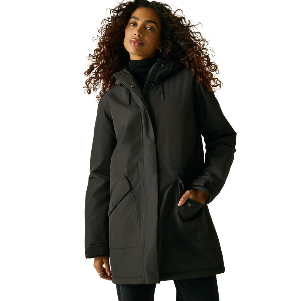 Regatta Women's Black Sophia Waterproof Insulated Jacket - Image 6