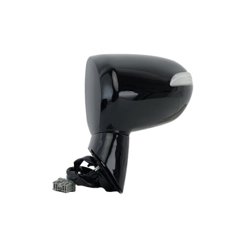 For Honda Jazz MK2 05-08 Black Wing Mirror Manual Fold Indicator Left Passenger 1