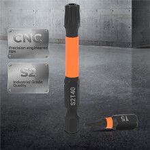 Impact Torx 36-Teiliges Bit-Set, T5-T40, Manipulationssicheres Sicherheits-Torx-Bit-Set mit Magnethalter