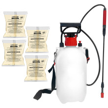 Weedblast RootKill Weedkiller 4 x 100 ml Concentrated Sachets, Glyphosate Weed Killer, with 5 Litre Garden Sprayer