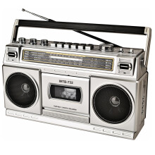 Cassette Player Recorder, Portable Tape Player with USB/Bluetooth/AM/FM Radio Stereo, Built-in Microphone Recorder,Cassette to MP3 Converter,23w Big