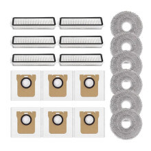 For Robot Vacuum 5 Pro OV21CN Replacement HEPA Filter Mop Cloths Dust Bag Parts Accessories