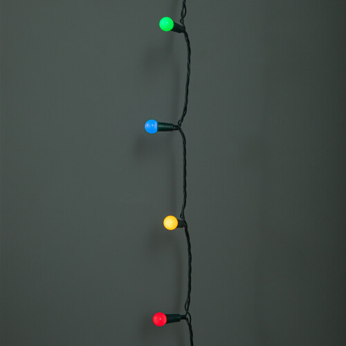 Premier 50 Multi-Coloured Pearl Berry Christmas String Lights 2
