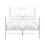 Beliani Bed Metal LYRA 120 x 200 cm (EU Small Double) Light Beige 4