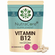 (90 Caps) Vitamin B12 10000mcg Methylcobalamin Capsules | High Strength | NutraCore