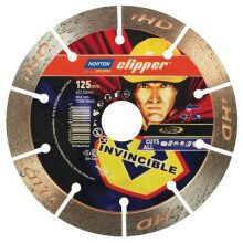 Norton Clipper Sr. Invencível disco diamante 125 x 22,23 mm