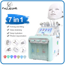 7-in-1 H2O2 Wasserstoff Dermabrasionsmaschine mit Aqua Peel und LED-Maske für Tiefenreinigung