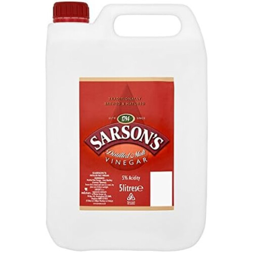 Sarson's Distilled Malt Vinegar 5 litres x 2