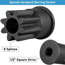 J-38587-A Engine Barring/Turning Socket Wrench Tool Fit for (CAT) EUI/MUI & Mack Engines