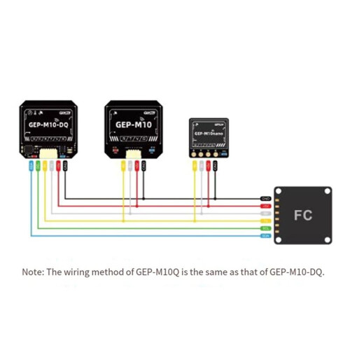 GEPRC GEP-M10 GPS Module SBAS Joint Positioning M10 Chip for FPV Racing Drone RC Quadcopter 2