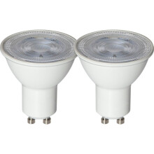 Lâmpada LED GU10 Refletor de 2 unidades 2W 3000K 170 lúmen
